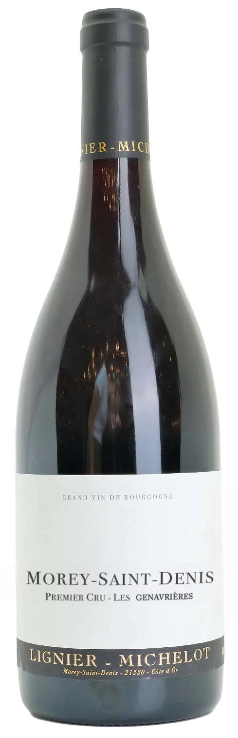 Lignier-Michelot Morey-St-Denis Les Genavrieres Premier Cru 2021  Front Bottle Shot