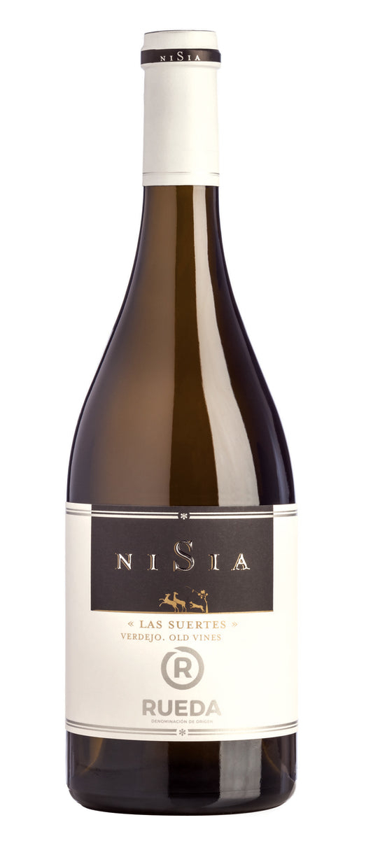Bodegas Vatan Nisia Las Suertes Old Vines Verdejo 2024  Front Bottle Shot