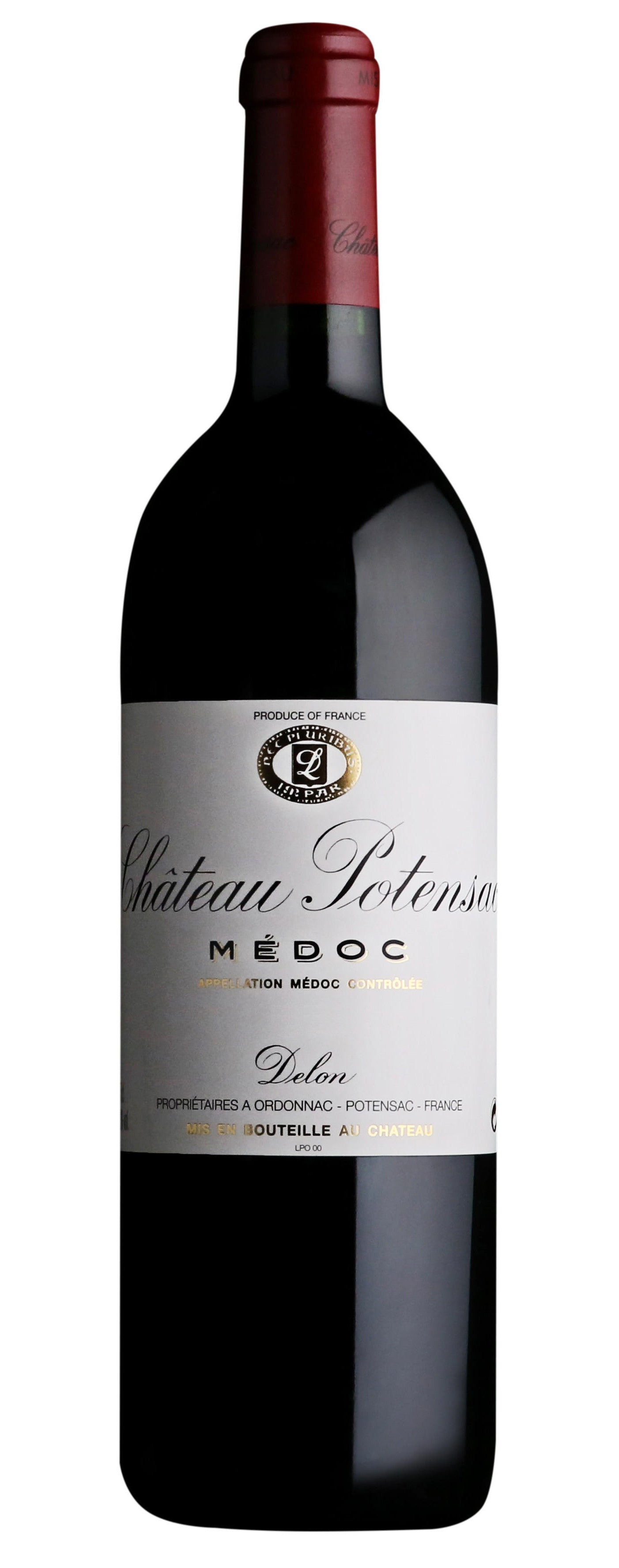 Chateau Potensac  2020  Front Bottle Shot