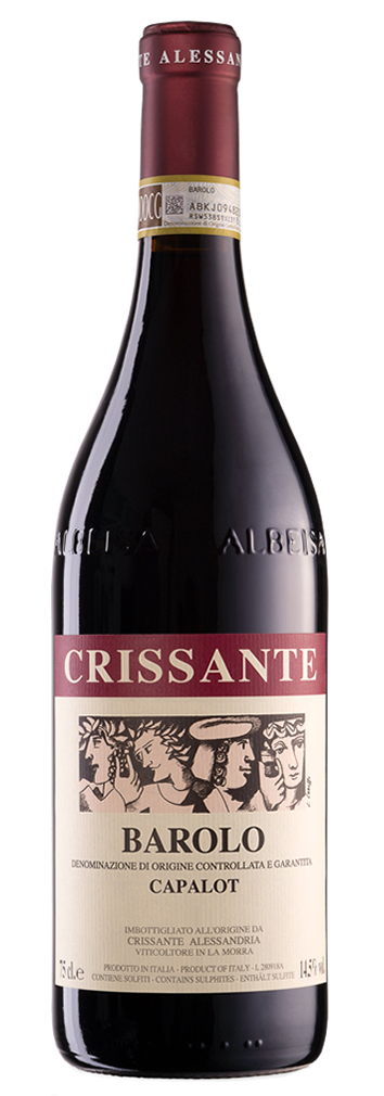 Crissante Alessandria Barolo Capalot 2017  Front Bottle Shot