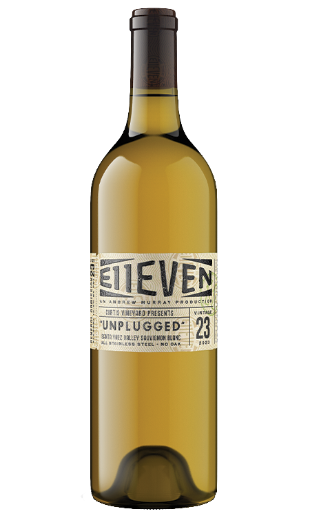 E11even Unplugged Sauvignon Blanc 2023  Front Bottle Shot