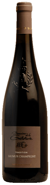 Domaine de La Guilloterie Saumur Champigny Tradition 2020  Front Bottle Shot