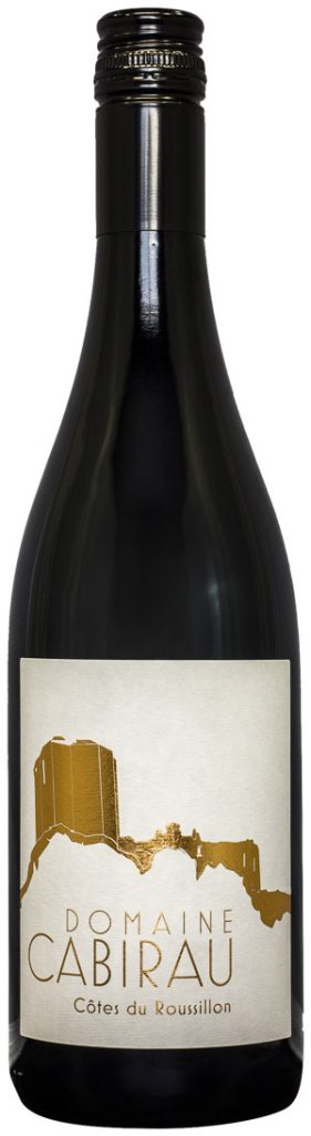 Domaine Cabirau Cotes du Roussillon 2019  Front Bottle Shot