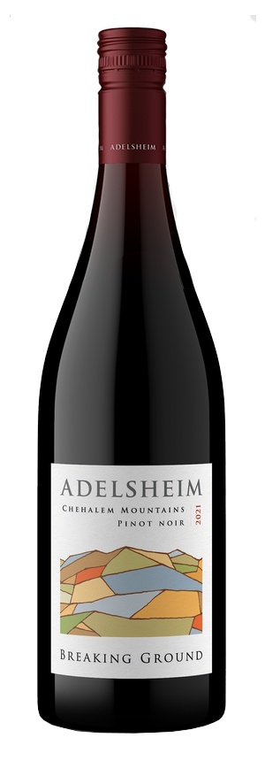 Adelsheim Breaking Ground Pinot Noir 2021  Front Bottle Shot