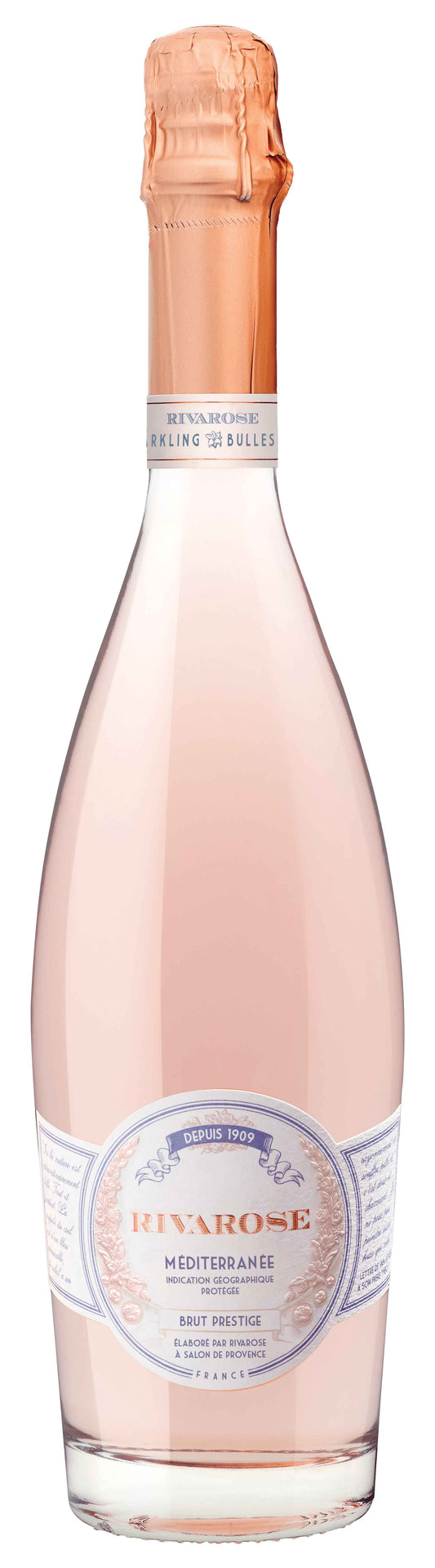 Rivarose Brut  Front Bottle Shot