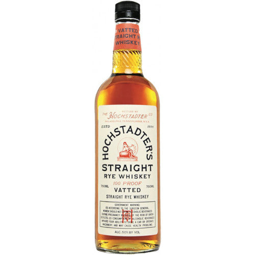 Hochstadter's Vatted Straight Rye Whiskey