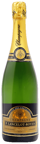 Lancelot-Royer Blancs de Blancs Grand Cru Brut Cuvee des Chevaliers  Front Bottle Shot