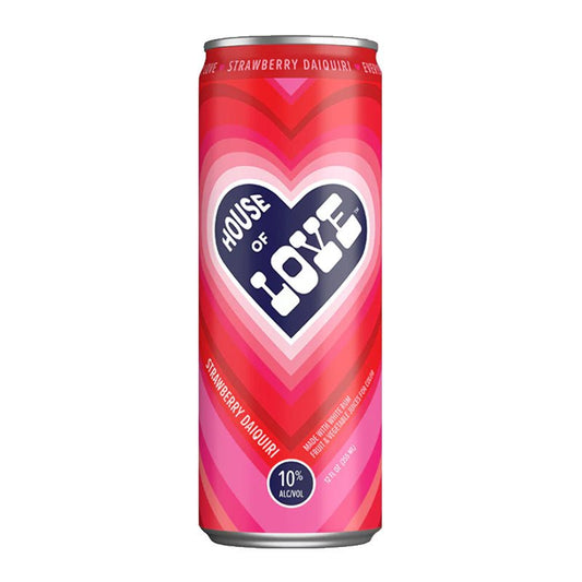 House of Love Strawberry Daiquiri Vodka Cocktail 355ml