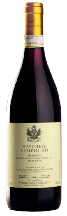 Marchesi Incisa della Rocchetta Monferrato Leopoldo Pinot Nero 2019  Front Bottle Shot