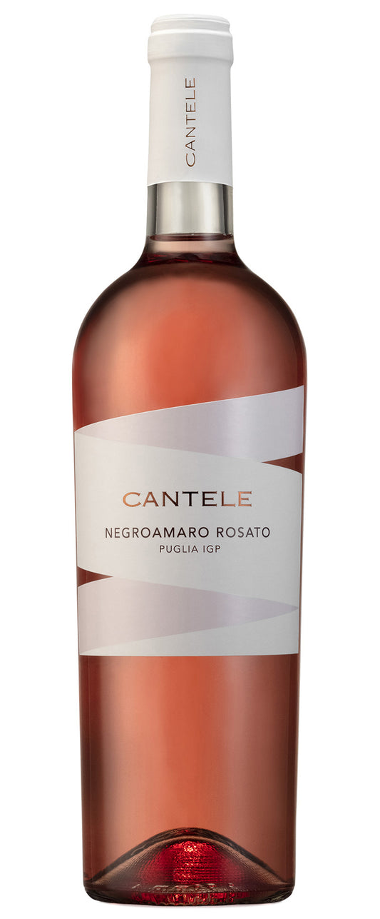 Cantele Negroamaro Rosato 2023  Front Bottle Shot