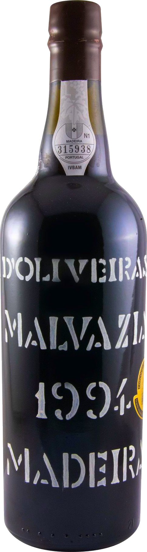 D'Oliveira Malvasia Madeira 1994  Front Bottle Shot