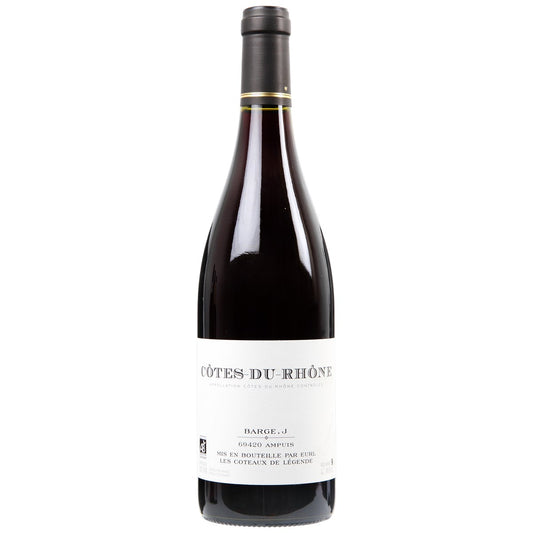 Julien Barge Cotes du Rhone Les Coteaux de Legende 2020  Front Bottle Shot
