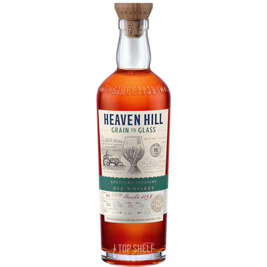 Heaven Hill Grain to Glass Straight Rye Whiskey