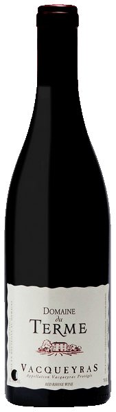 Domaine du Terme Vacqueyras 2021  Front Bottle Shot