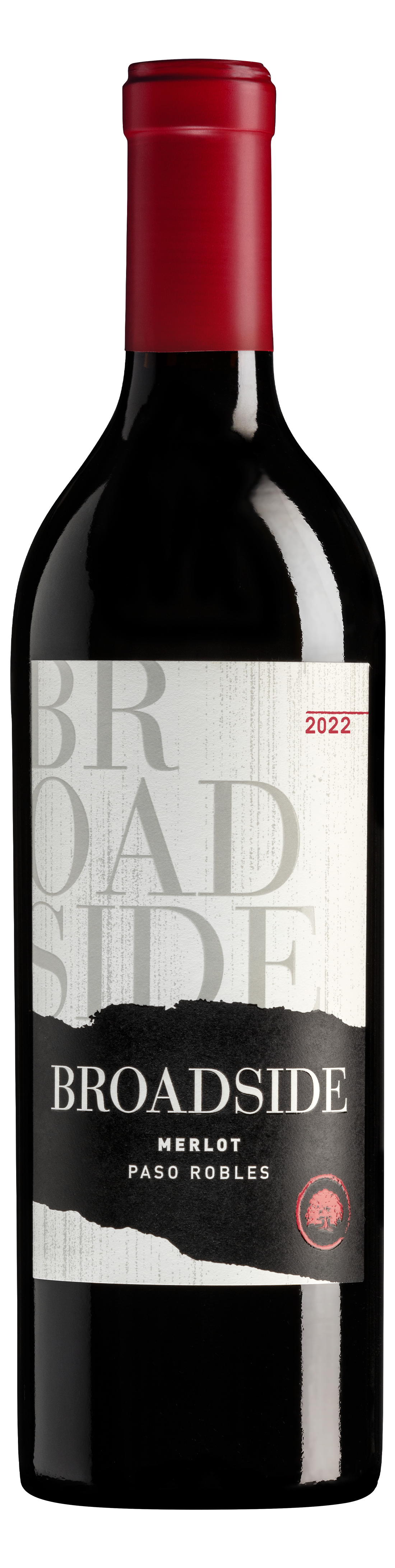 Broadside Margarita Merlot 2022  Front Bottle Shot