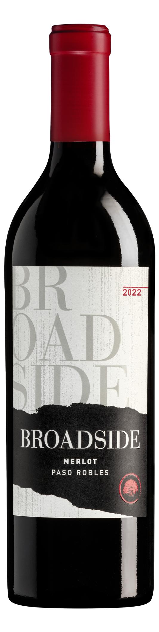 Broadside Margarita Merlot 2022  Front Bottle Shot