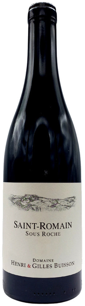 Henri & Gilles Buisson Saint-Romain Sous Roche Rouge 2021  Front Bottle Shot