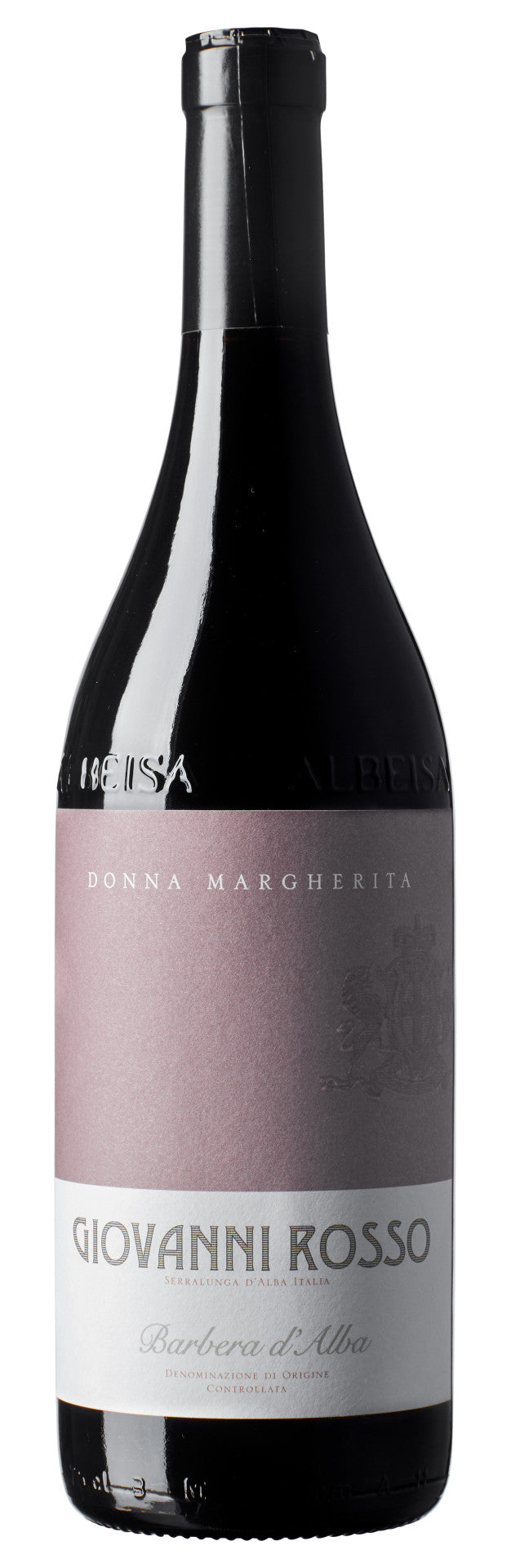 Giovanni Rosso Donna Margherita Barbera 2019  Front Bottle Shot