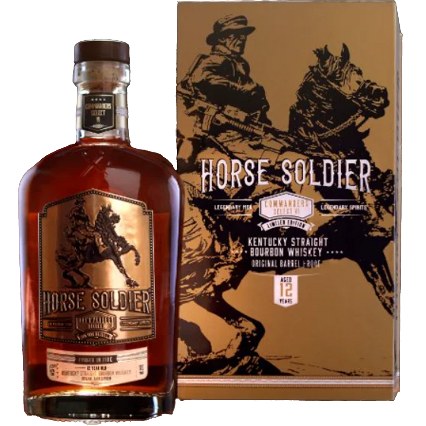 Horse Soldier Commander Select VI Legendary Men 12 Year Bourbon