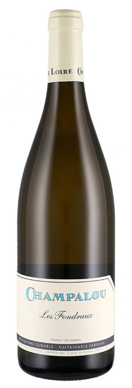 Champalou Vouvray La Cuvee des Fondraux 2023  Front Bottle Shot