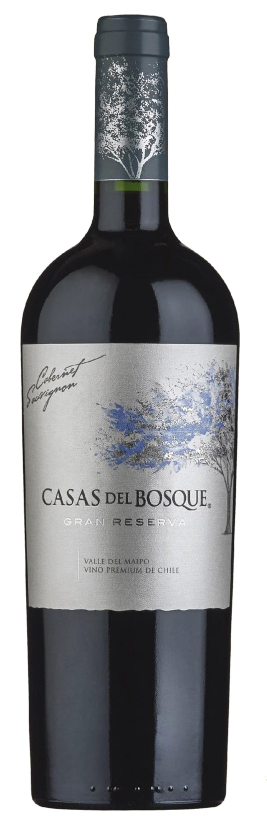 Casas del Bosque Gran Reserva Cabernet Sauvignon 2019  Front Bottle Shot