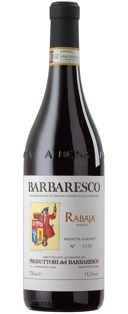 Produttori del Barbaresco Barbaresco Rabaja Riserva 2020  Front Bottle Shot