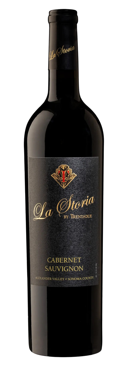 Trentadue La Storia Cabernet Sauvignon 2022  Front Bottle Shot