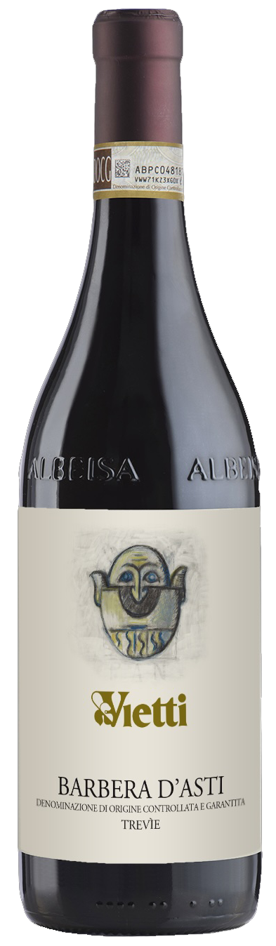 Vietti Barbera d'Asti Trevie 2022  Front Bottle Shot