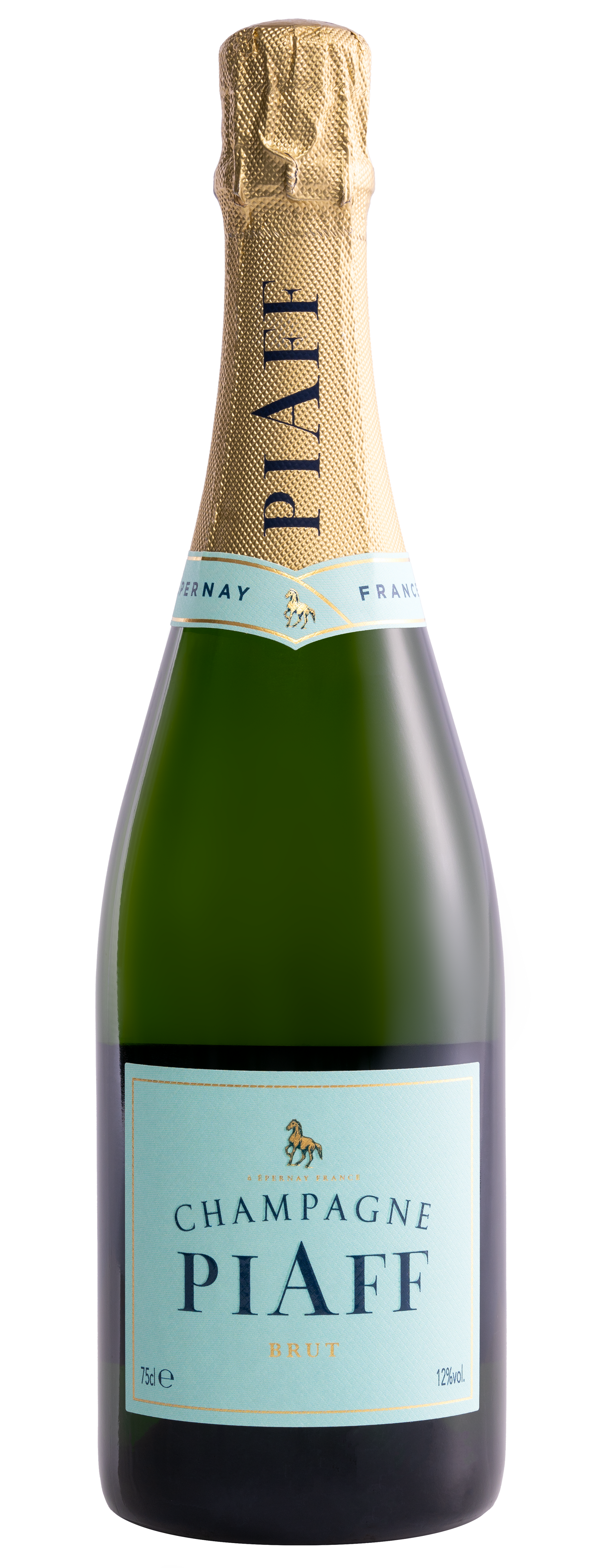 Champagne Piaff Brut  Front Bottle Shot