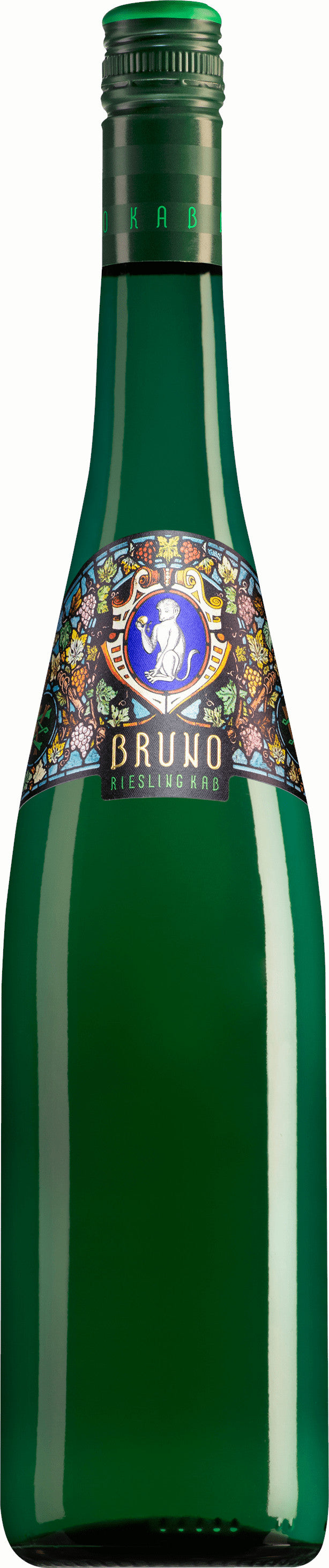 Karthauserhof Bruno Riesling Kabinett Feinherb 2022  Front Bottle Shot