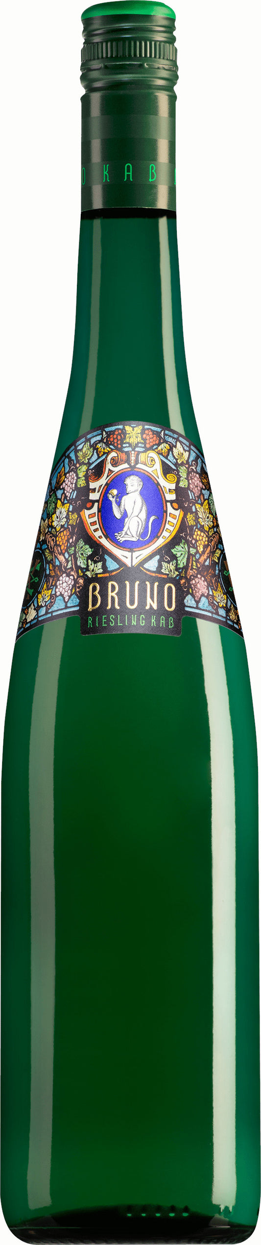 Karthauserhof Bruno Riesling Kabinett Feinherb 2022  Front Bottle Shot
