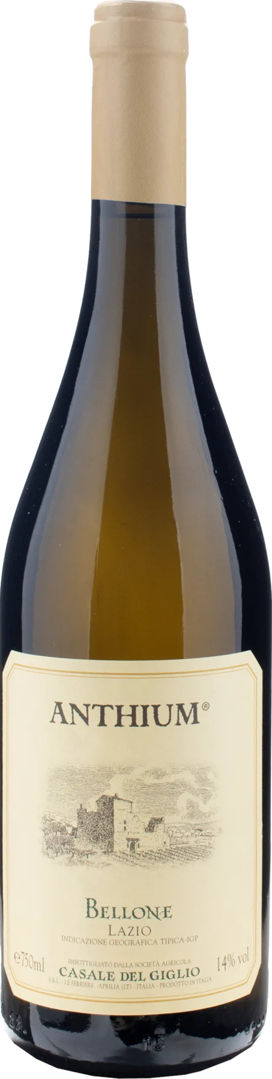 Casale del Giglio Anthium Bellone 2023  Front Bottle Shot