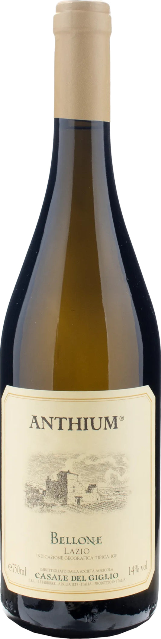 Casale del Giglio Anthium Bellone 2023  Front Bottle Shot