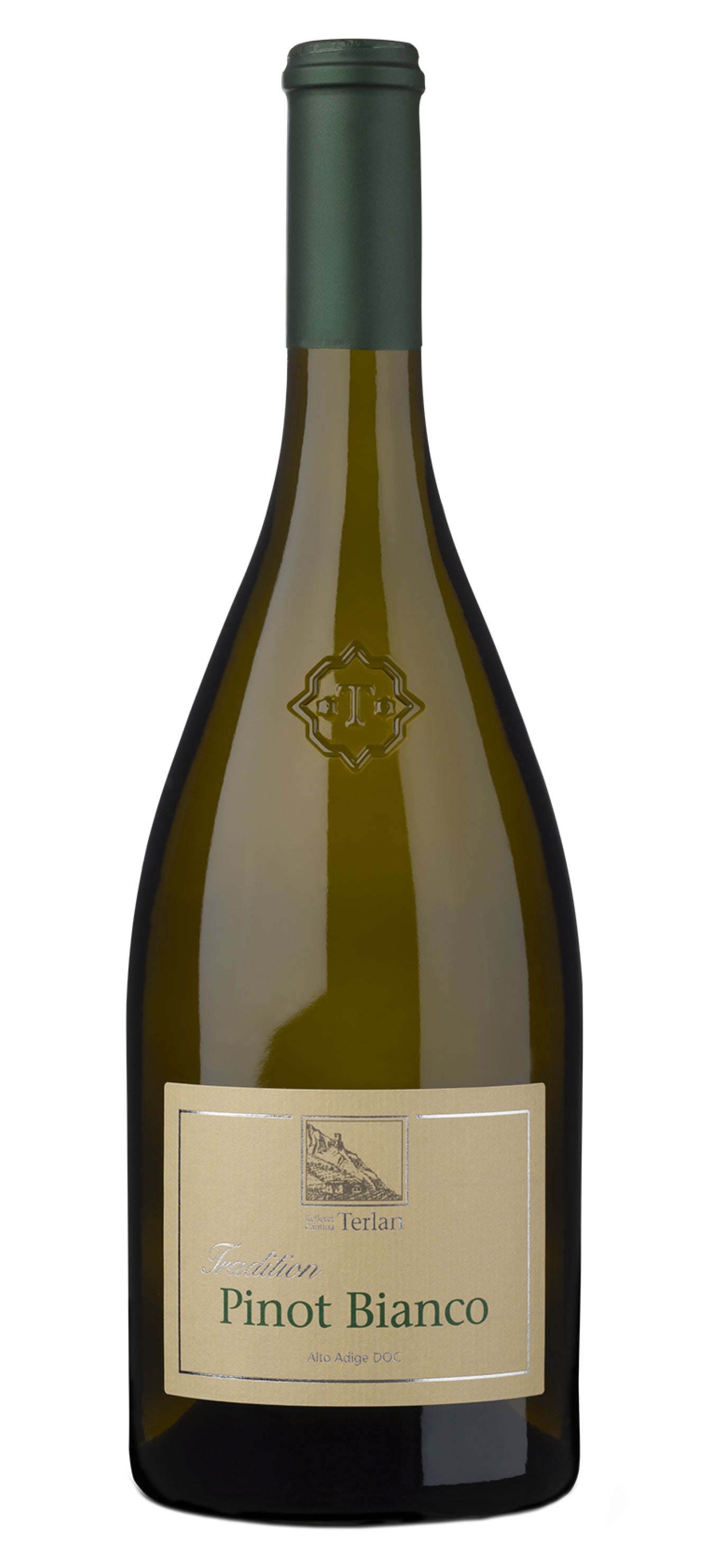 Terlan Pinot Bianco 2023  Front Bottle Shot