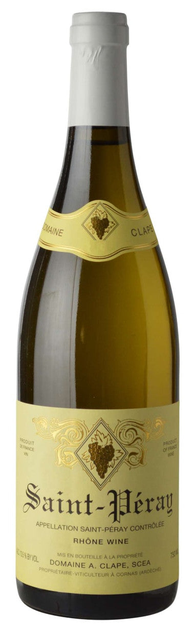 Auguste Clape Saint Peray Blanc 2023  Front Bottle Shot