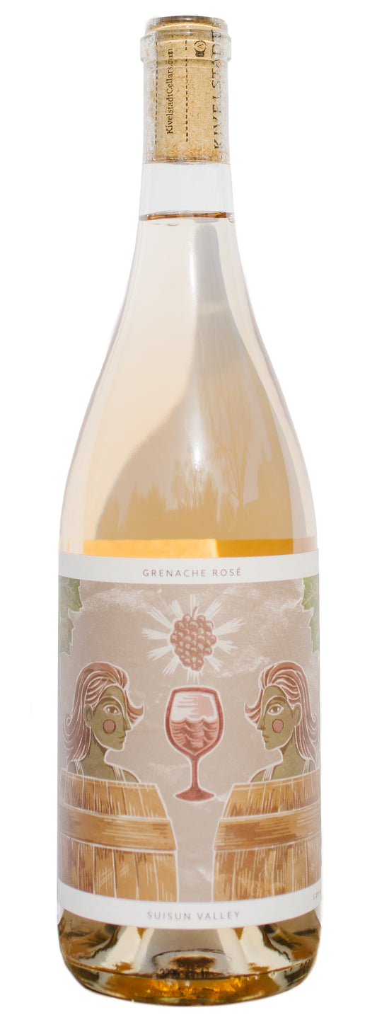 Kivelstadt Cellars Twice Removed Rose 2023  Front Bottle Shot