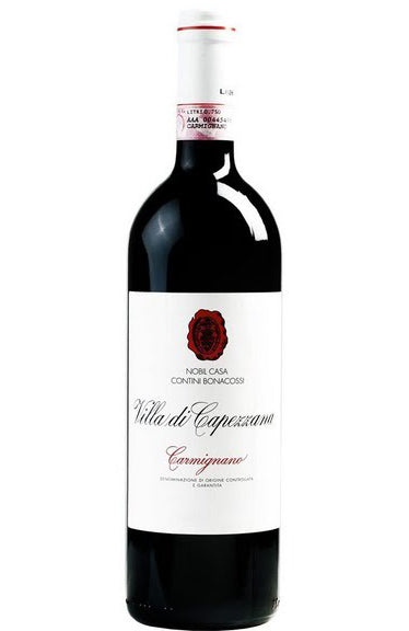 Capezzana Villa di Carmignano 2019  Front Bottle Shot