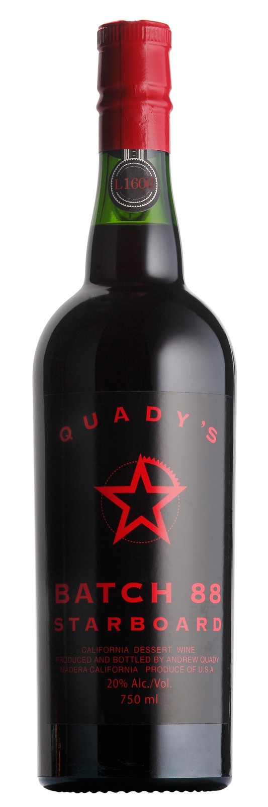Quady Batch 88 Starboard  Front Bottle Shot