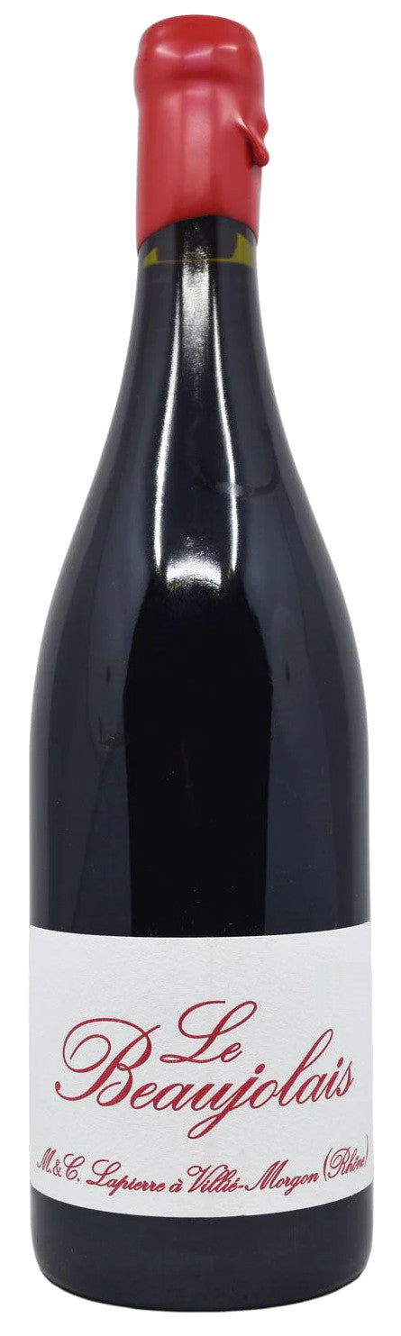 Domaine Lapierre Le Beaujolais 2023  Front Bottle Shot