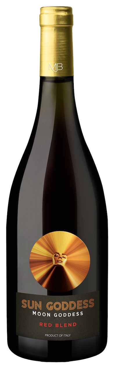 Sun Goddess by Mary J Blige Moon Goddess Red Blend 2021  Front Bottle Shot