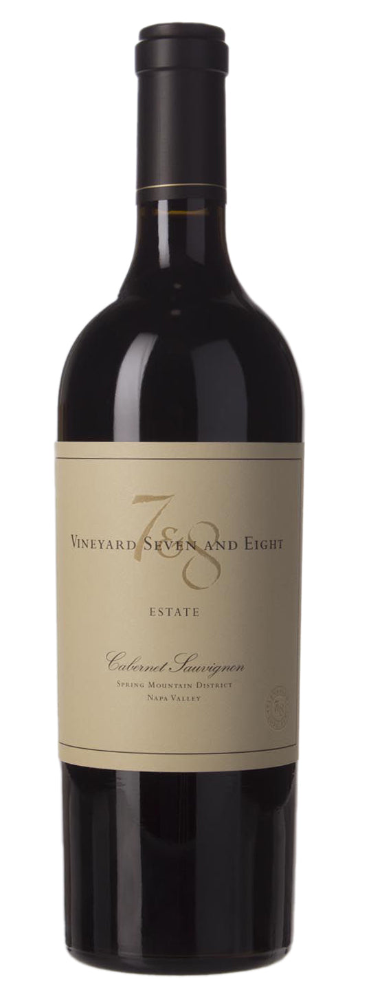 Vineyard 7 and 8 Estate Cabernet Sauvignon 2021  Front Bottle Shot