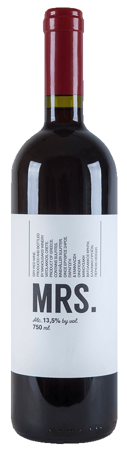 Manousakis Estate MRS 2022  Front Bottle Shot