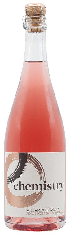 Chemistry Pinot Noir Rose Bubbles  Front Bottle Shot