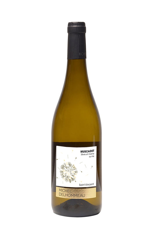 Delhommeau Muscadet de Sevre et Maine Cuvee St Vincent 2020  Front Bottle Shot