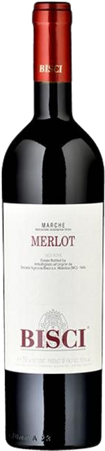 Bisci Merlot 2019  Front Bottle Shot