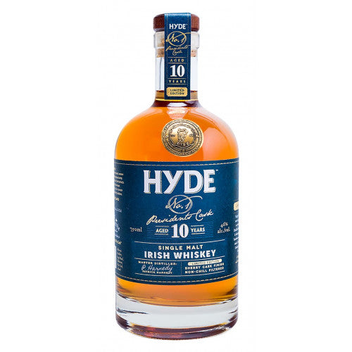 Hyde 10 Year Old Nr.1 President's Cask Sherry Finish Irish Whiskey