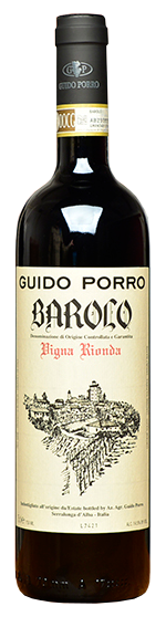 Guido Porro Vigna Rionda Barolo 2017  Front Bottle Shot