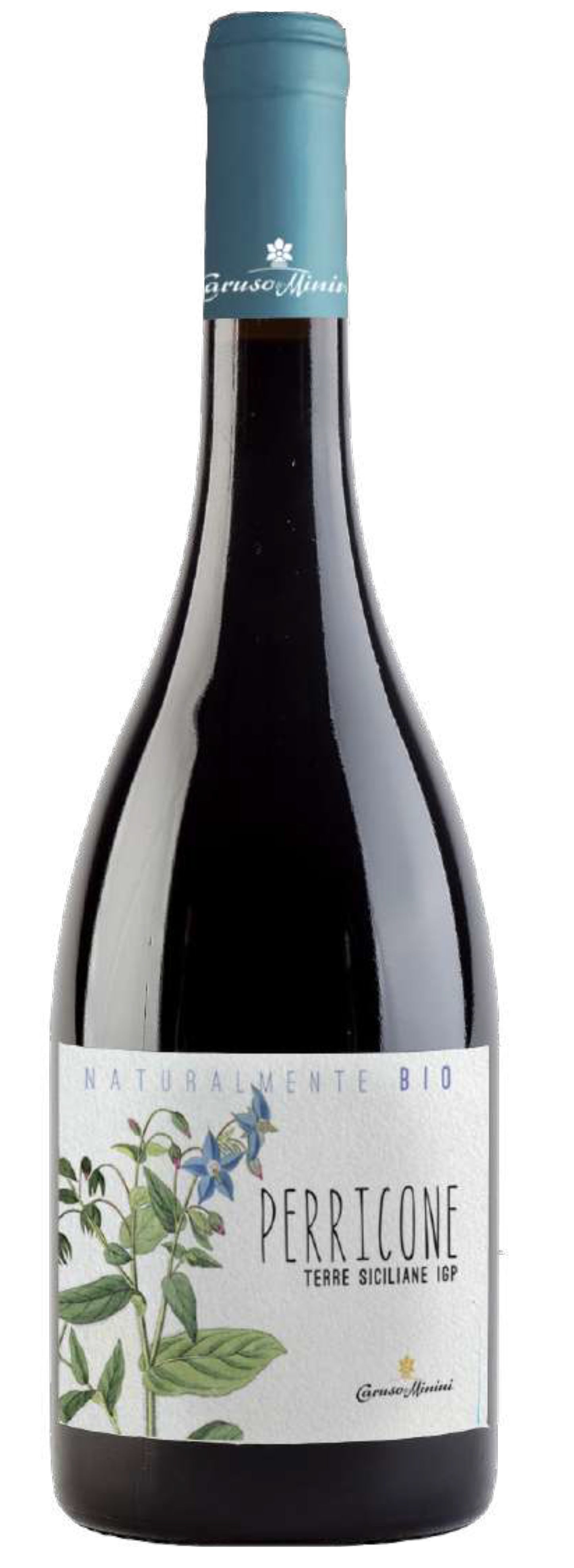 Caruso & Minini Naturalmente Bio Perricone 2021  Front Bottle Shot