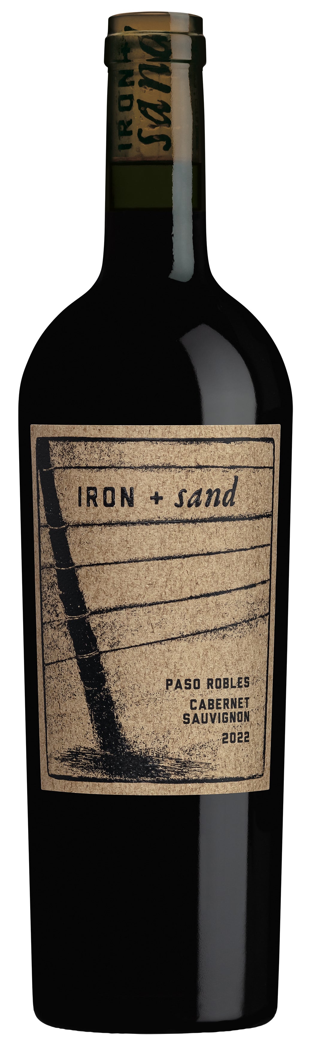 Iron + Sand Cabernet Sauvignon 2022  Front Bottle Shot