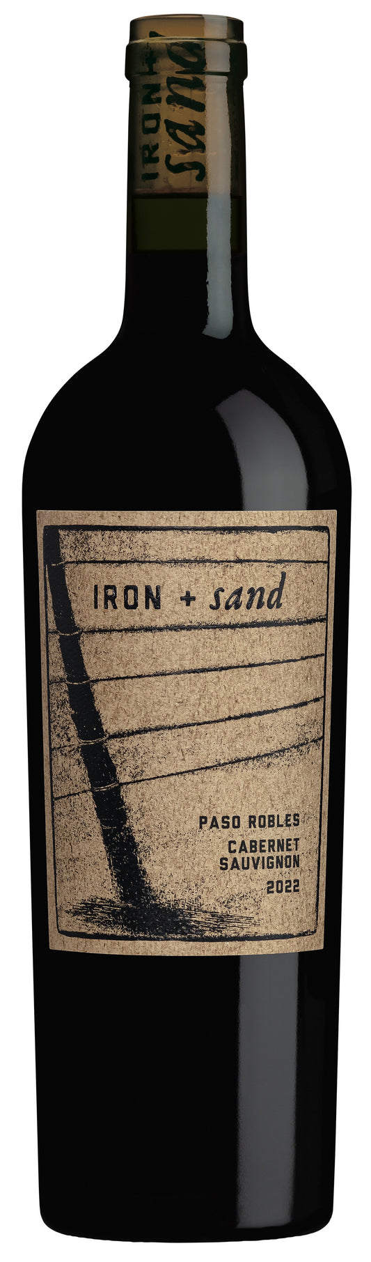 Iron + Sand Cabernet Sauvignon 2022  Front Bottle Shot